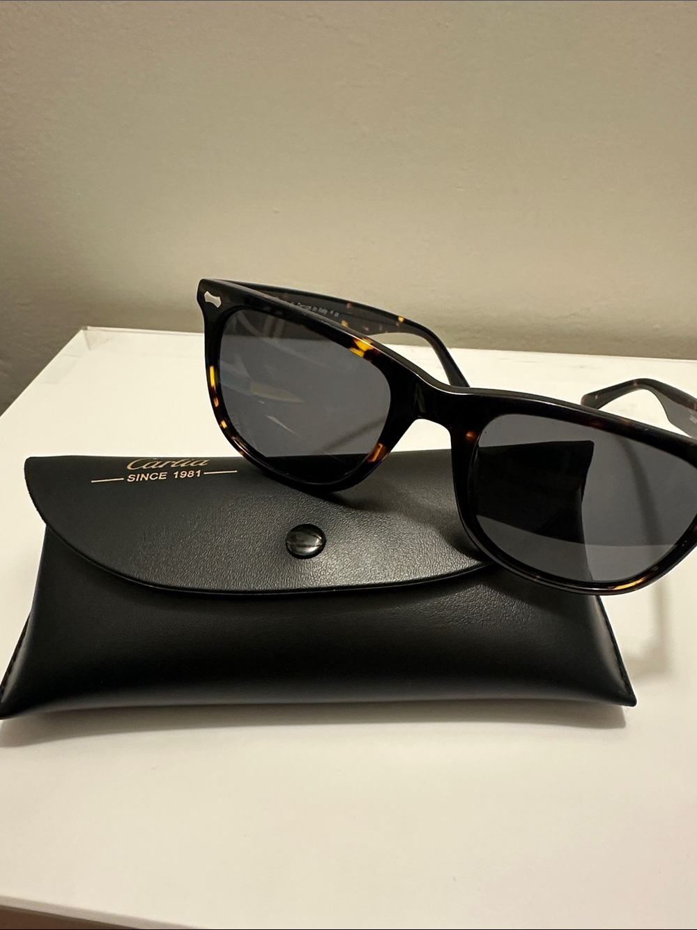 Carfia Tortoise Shell and Black Sunglasses